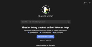Search History On DuckDuckGo