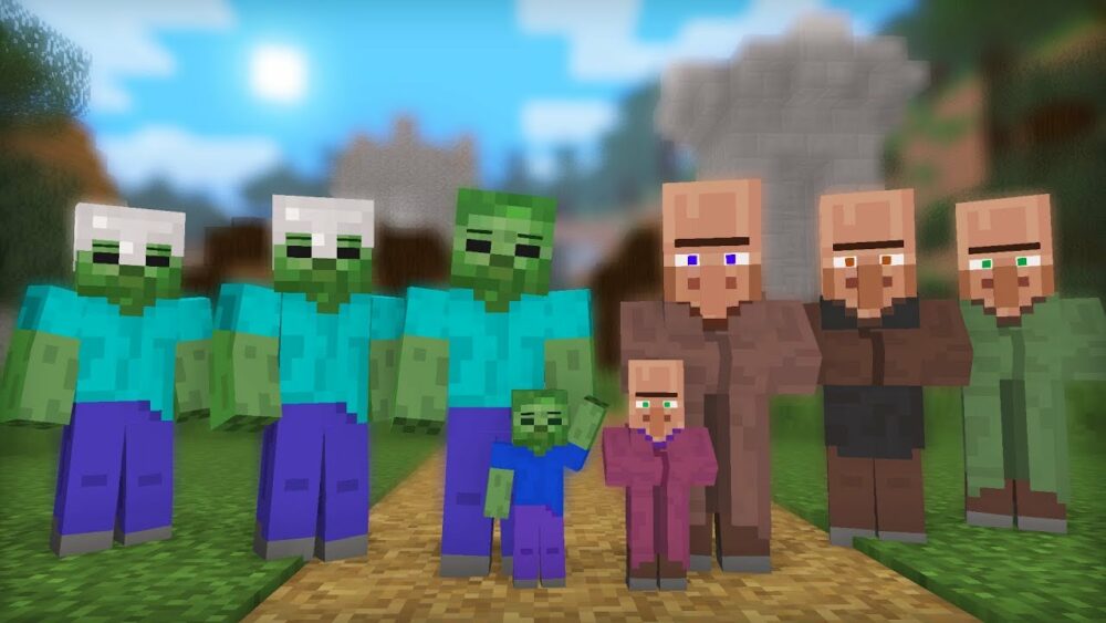 Cure a Zombie Villager in Minecraft