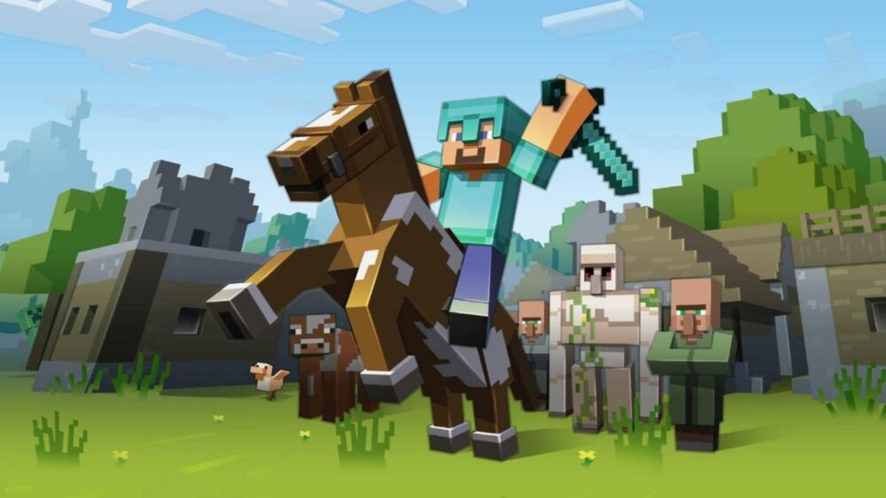Make a Saddle in Minecraft