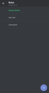 Roles In Discord