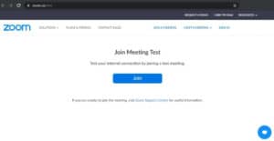 Zoom Test Meeting