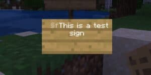 Change Text Color For Signs In Minecraft