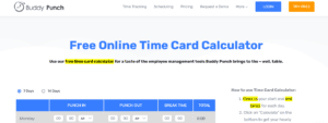 Time Card Calculators For Payroll