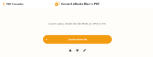 EPUB To PDF Converter