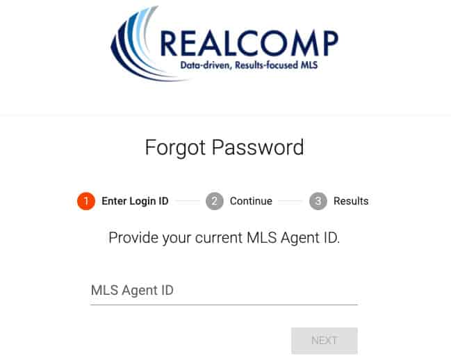 RealComp Account