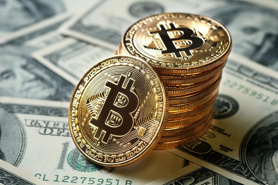 The opposing sides of bitcoin investment