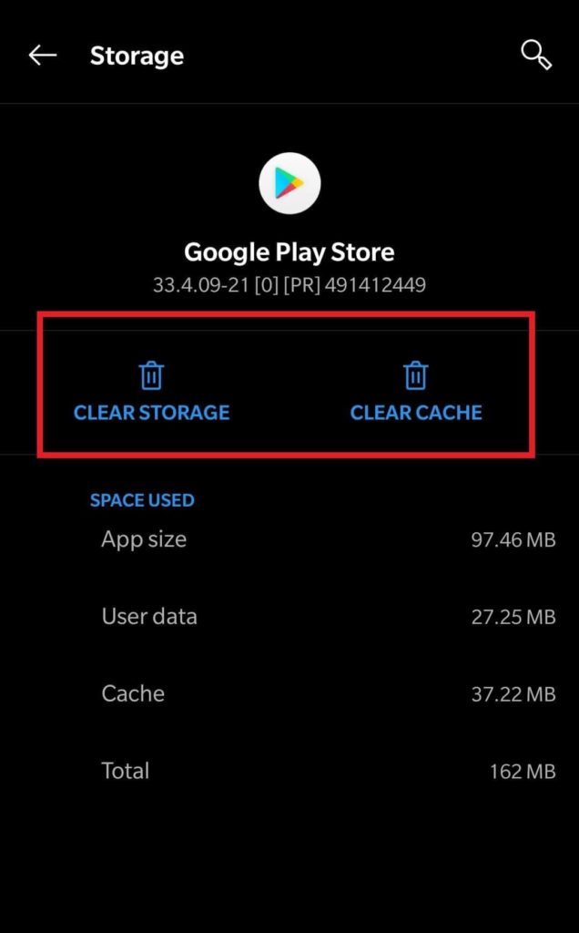 Google Play Store Error Code 403