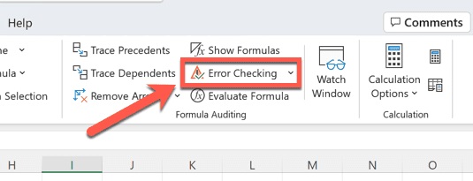 Excel Found A Problem With One Or More Formula References